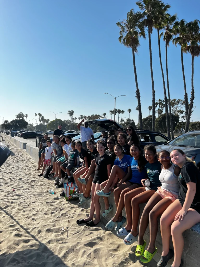 group beach volleyball training huntington beach california